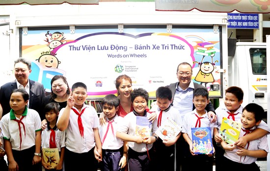 Chương trình 'Bánh xe tri thức' góp phần nâng cao văn hóa đọc cho trẻ nhỏ ảnh 1